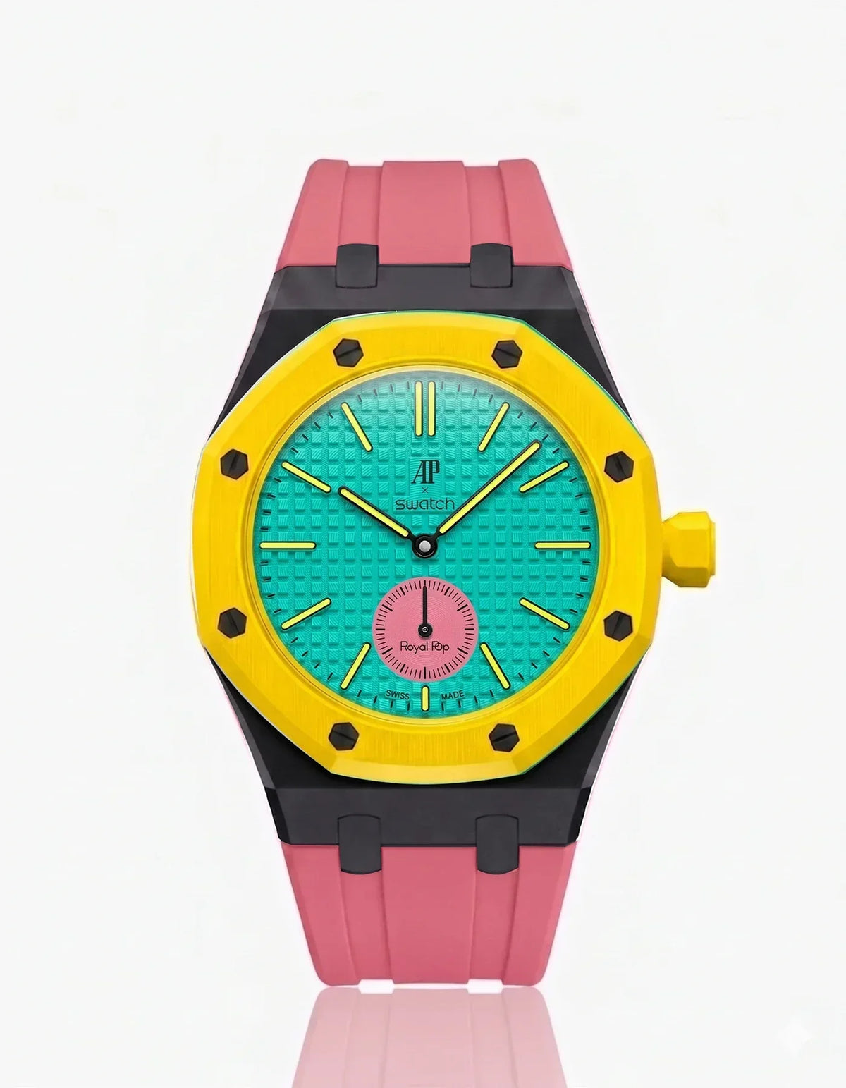 Silicone Strap & Case Royal Pop Otg Roz(Customize Colors)