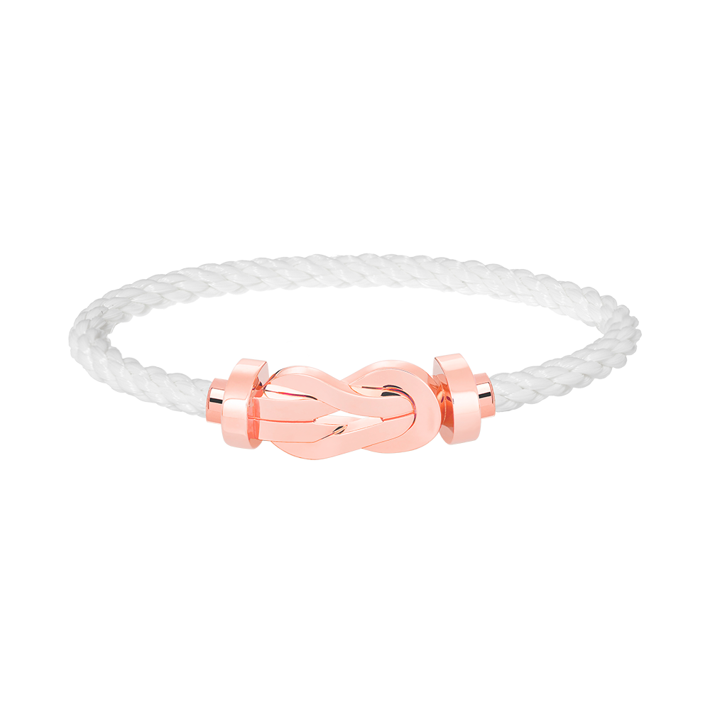 [Everoly JW]CHANCE LARGE 8 FIGURE BUCKLE NO DIAMOND BRACELET ROSE GOLD