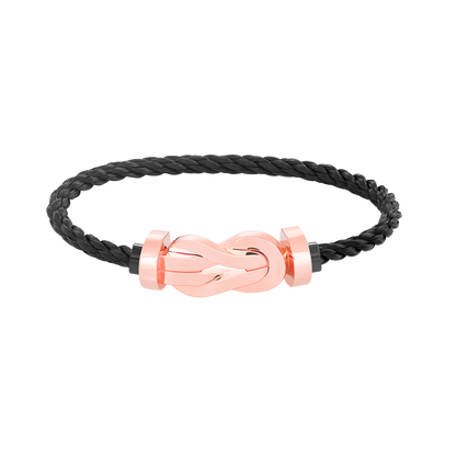 [Everoly JW]CHANCE LARGE 8 FIGURE BUCKLE NO DIAMOND BRACELET ROSE GOLD