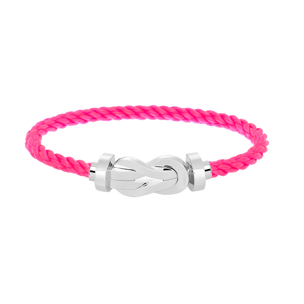 [Everoly JW]CHANCE LARGE 8 FIGURE BUCKLE NO DIAMOND BRACELET SILVER