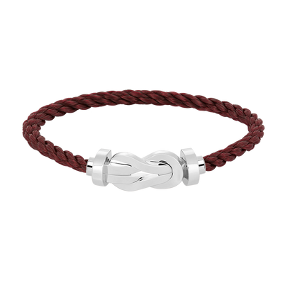 [Everoly JW]CHANCE LARGE 8 FIGURE BUCKLE NO DIAMOND BRACELET SILVER