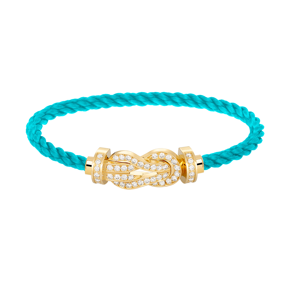 [Everoly JW]CHANCE LARGE 8 FIGURE BUCKLE FULLDIAMOND BRACELET GOLD