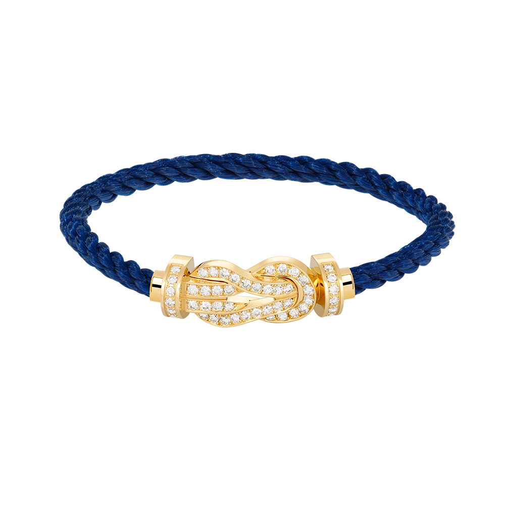 [Everoly JW]CHANCE LARGE 8 FIGURE BUCKLE FULLDIAMOND BRACELET GOLD