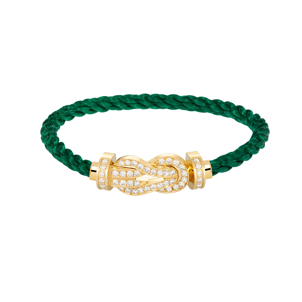 [Everoly JW]CHANCE LARGE 8 FIGURE BUCKLE FULLDIAMOND BRACELET GOLD