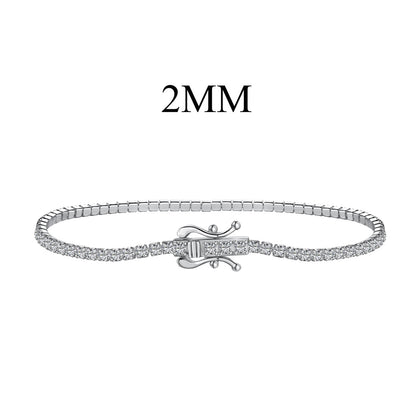 [Everoly JW]Radiant Colorful Round Cut Party Bracelet