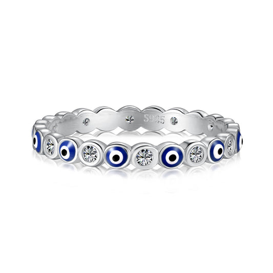 [Everoly JW]Sparkling Vibrant Round Shape Daily Ring