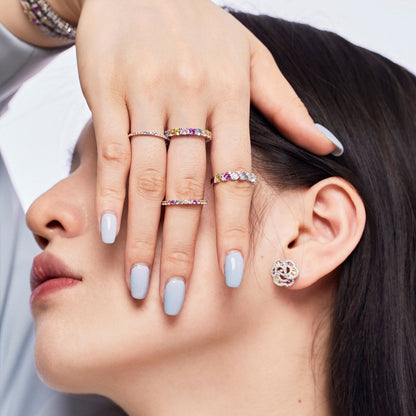 [Everoly JW]Dazzling Resplendent Round Cut Party Ring