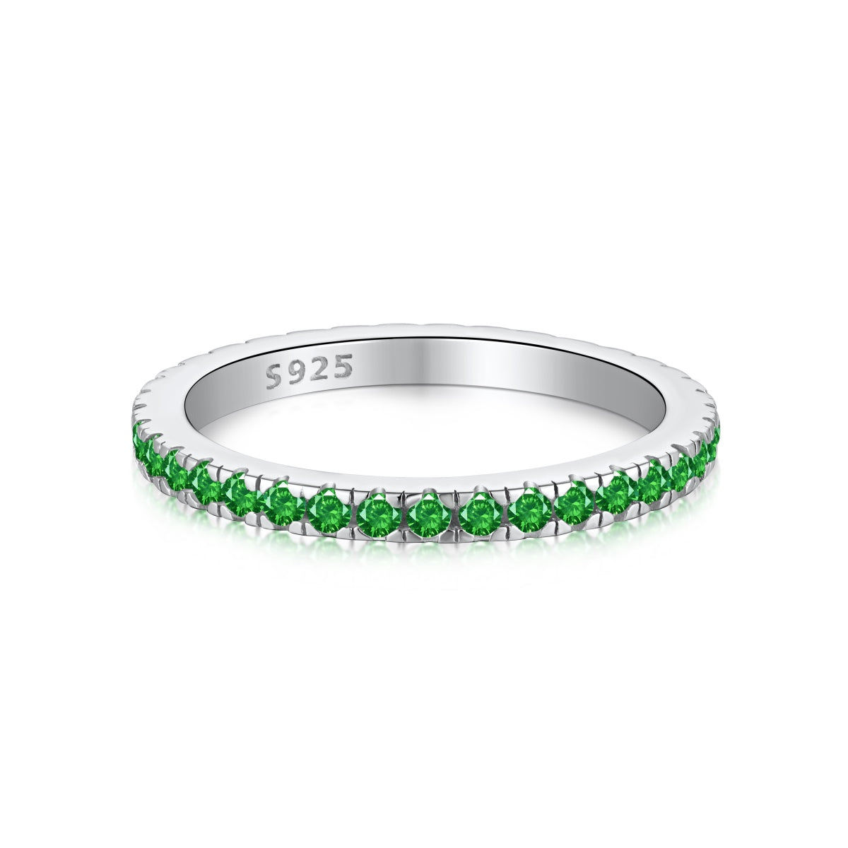 [Everoly JW]Delicate Sparkling Round Cut Daily Ring