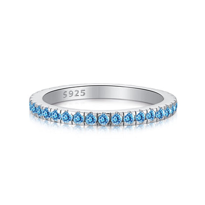 [Everoly JW]Delicate Sparkling Round Cut Daily Ring