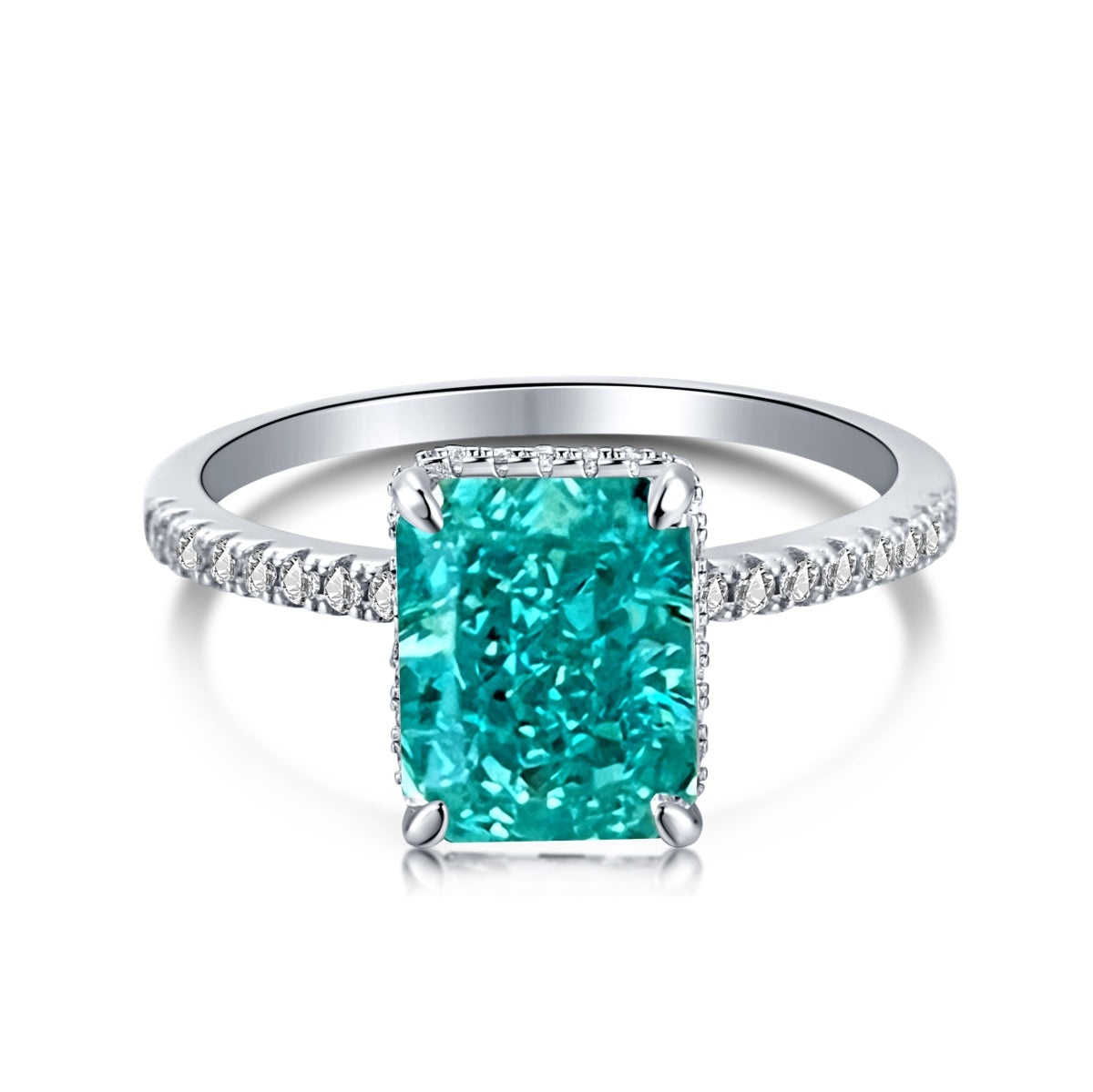 [Everoly JW]4.0 Carat Luxurious Engagement Ring