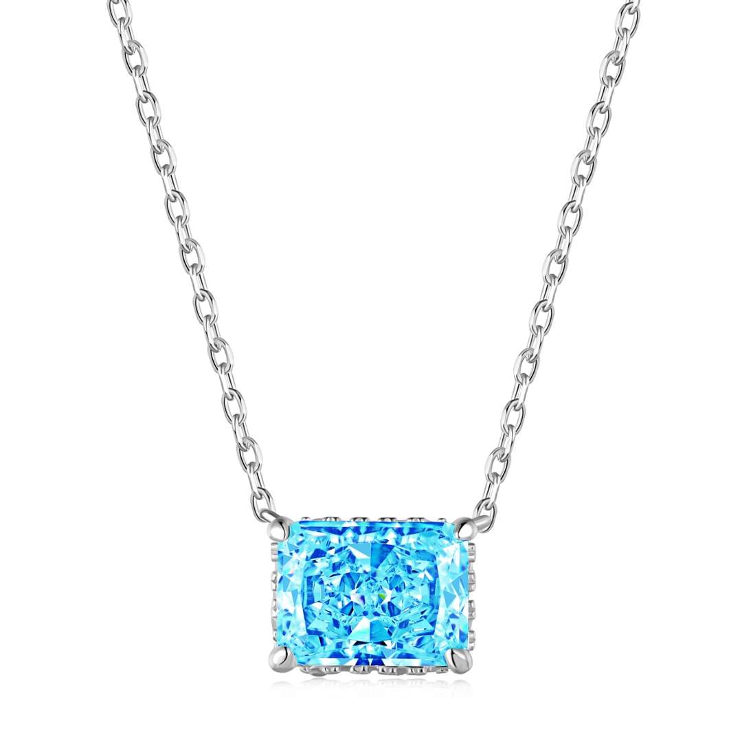 [Everoly JW]Luxurious Square Shape Colorful Necalack