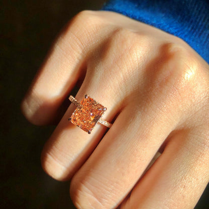 [Everoly JW]4.0 Carat Luxurious Engagement Ring
