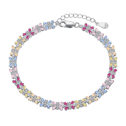 [Everoly JW]Radiant Colorful Emerald Cut Party Bracelet