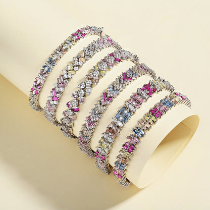 [Everoly JW]Sparkling Exquisite Multi Cut Party Bracelet