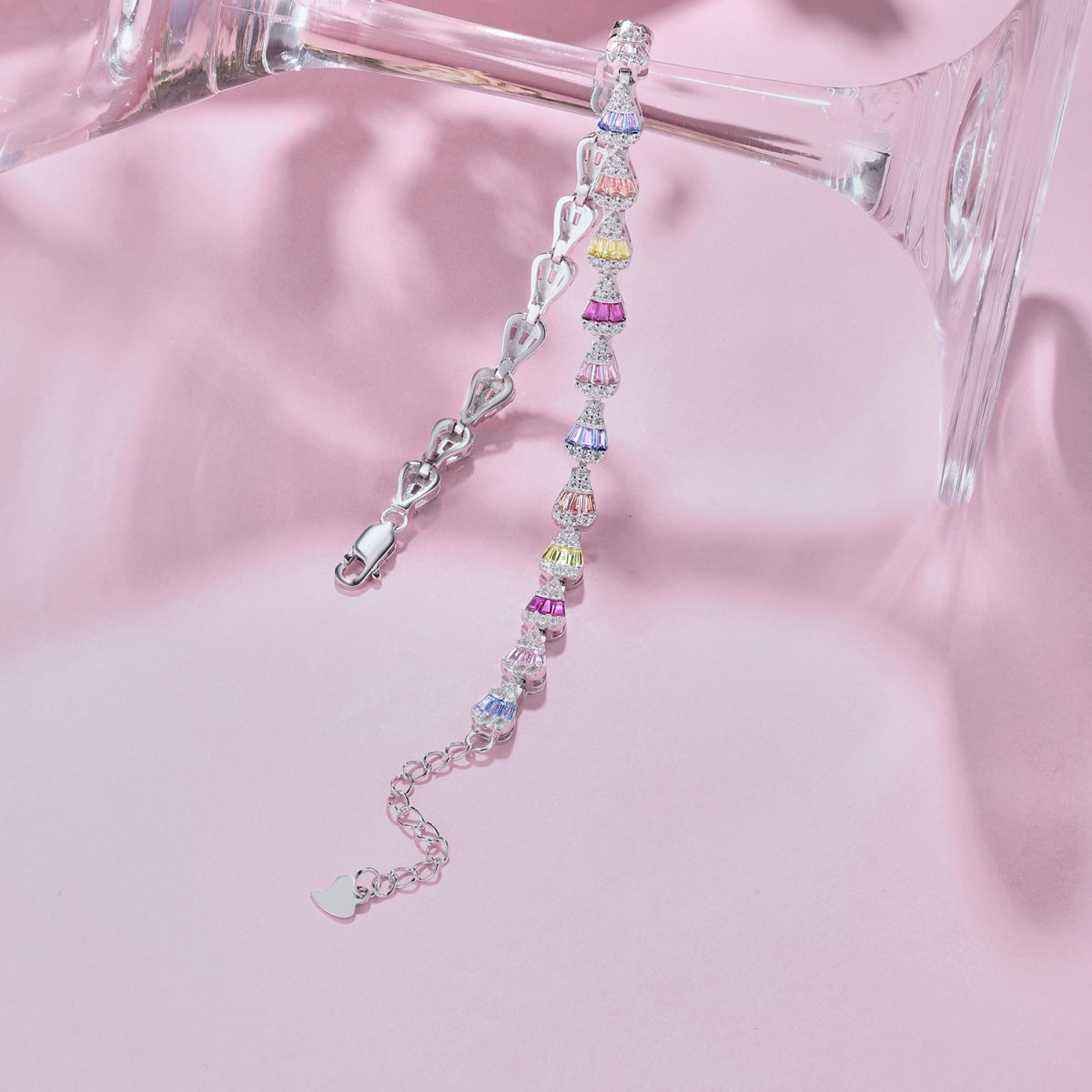 [Everoly JW]Radiant Water Drop Shape Daily Bracelet
