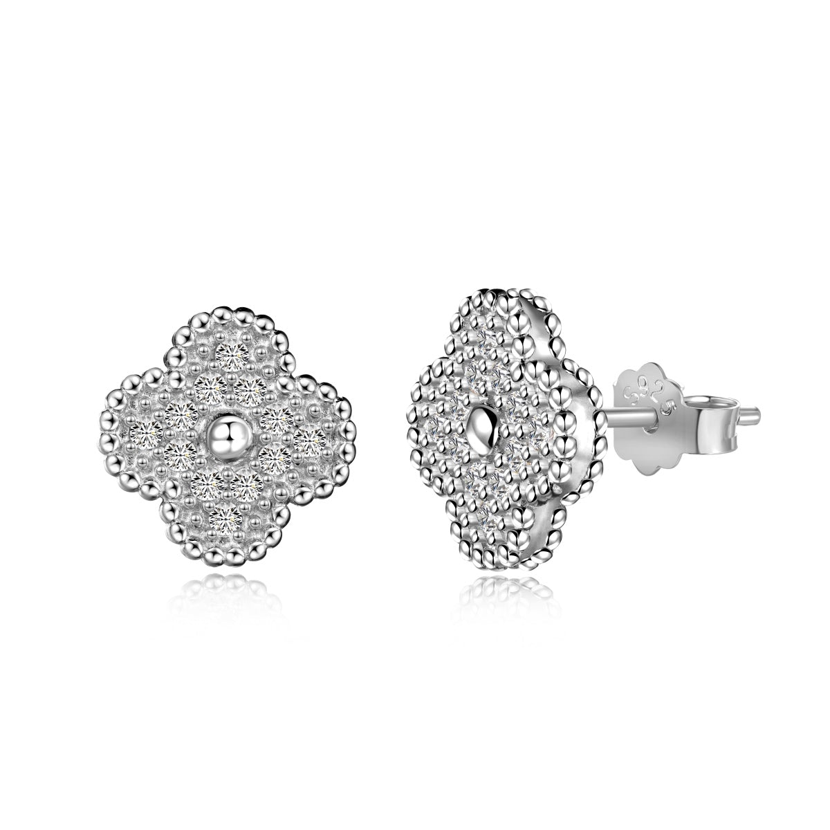 [Everoly JW]Four Leaf Clover Fashion Earrings