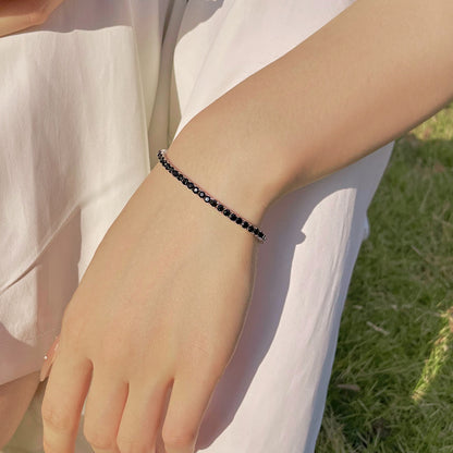 [Everoly JW]Radiant Colorful Round Cut Party Bracelet