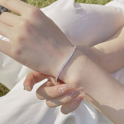 [Everoly JW]Radiant Colorful Round Cut Party Bracelet