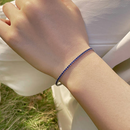 [Everoly JW]Radiant Colorful Round Cut Party Bracelet