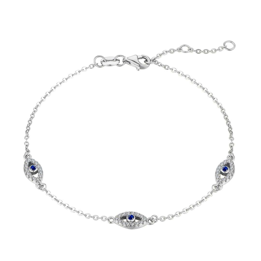 [Everoly JW]Evil Eye Shape Pendent Necklace