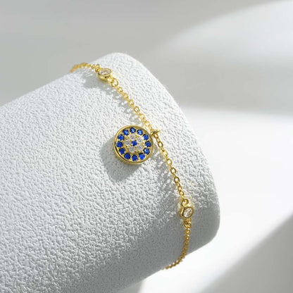 [Everoly JW]Devil's Eye Round Shape Bracelet