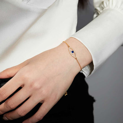 [Everoly JW]Devil's Eye Hollow Design Bracelet