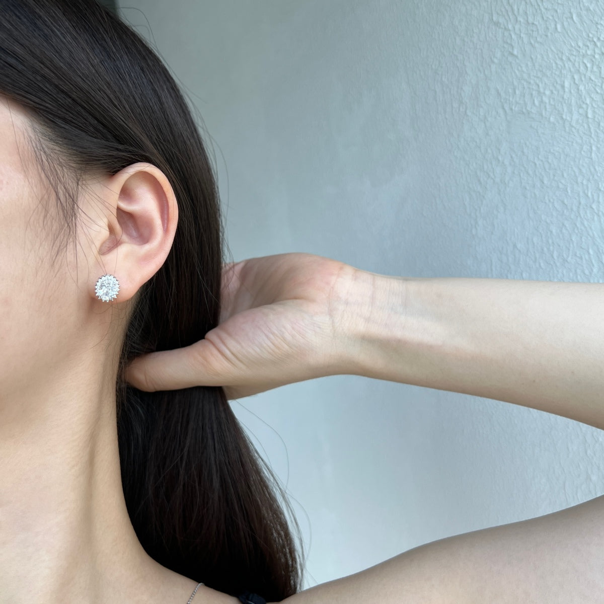 [Everoly JW]Delicate Radiant Oval Cut Daily Earrings
