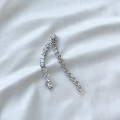 [Everoly JW]0.75 Carat Elegant Romantic Heart Shape Lover Bracelet