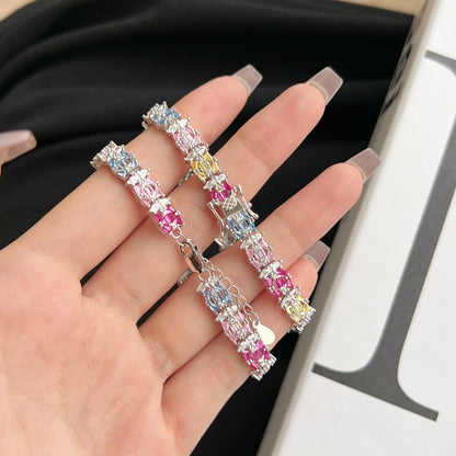 [Everoly JW]Delicate Colorful Multi Cut Party Bracelet