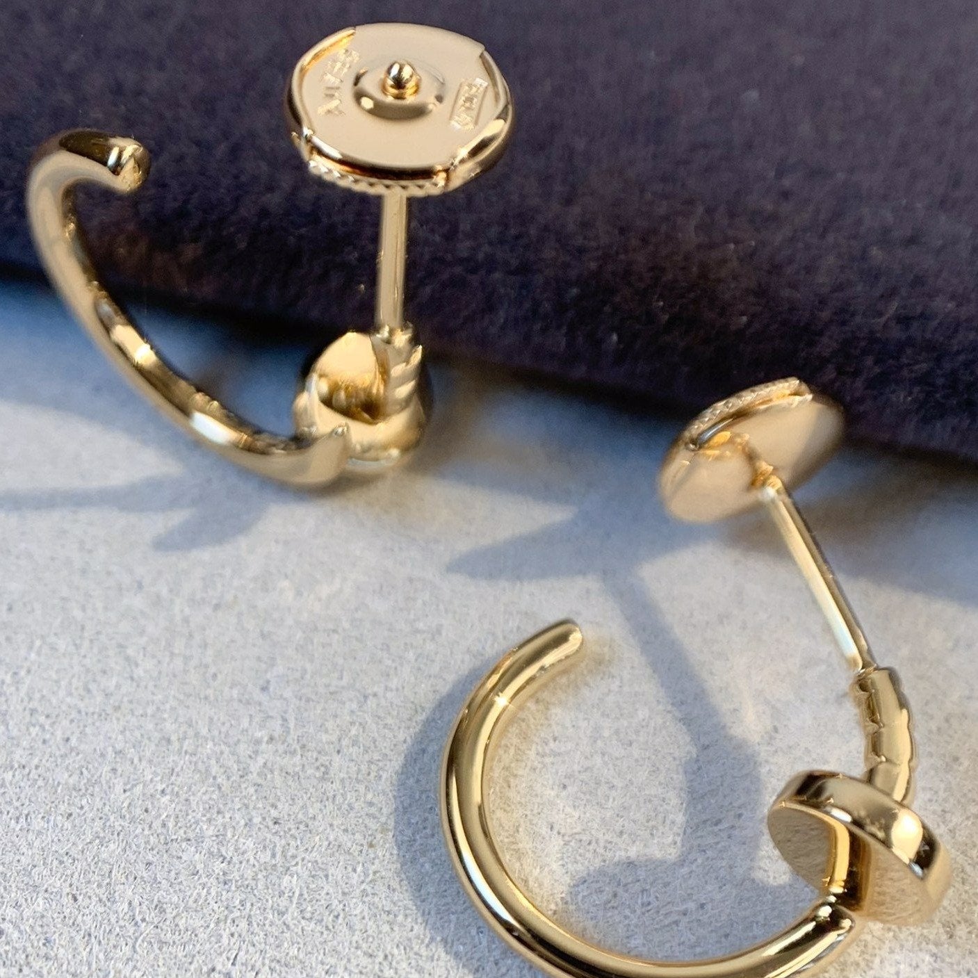 [Everoly JW]JUSTE EARRINGS PINK GOLD