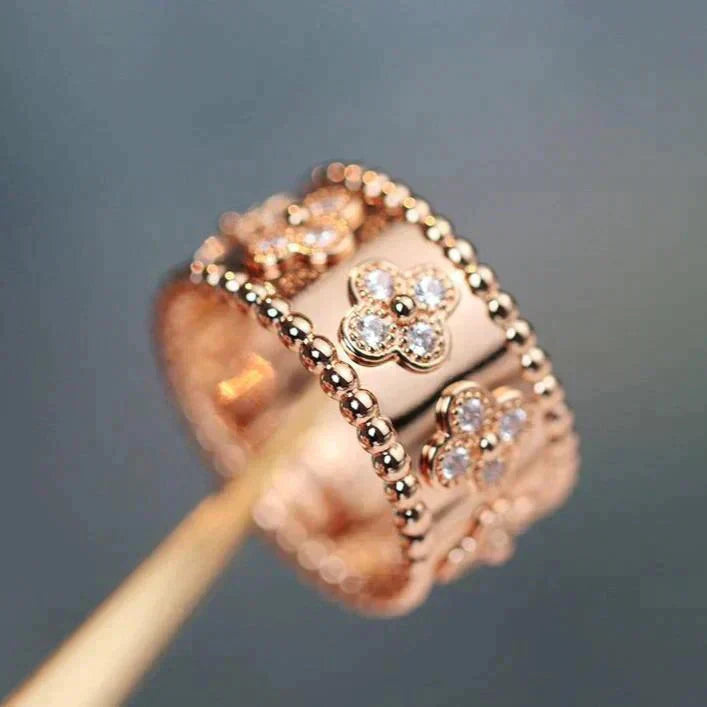 [Everoly JW]CLOVER KALEIDOSCOPE RING 10MM