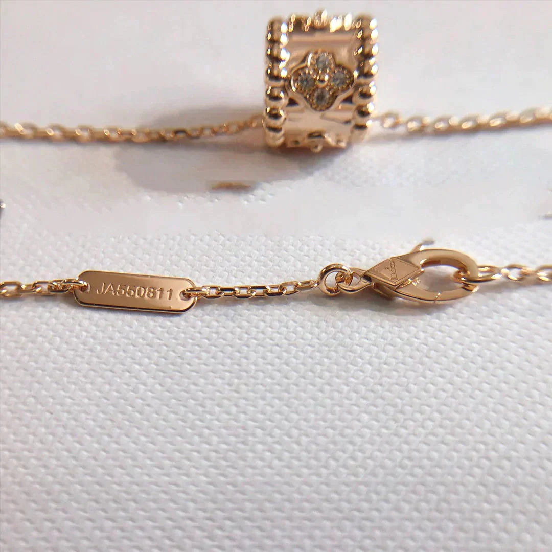 [Everoly JW]PERLEE PEDANT NECKLACE GOLD / ROSE GOLD