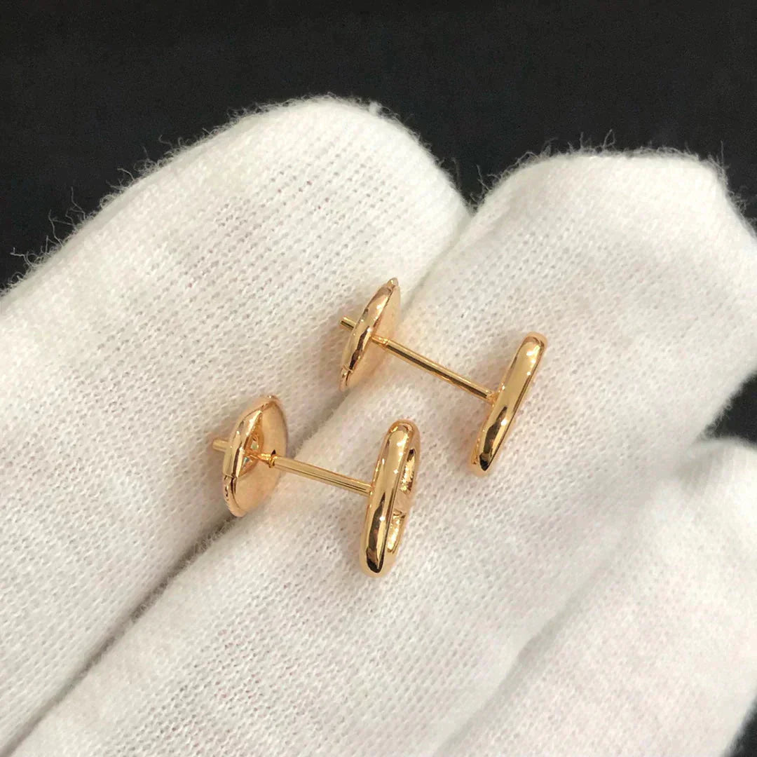 [Everoly JW]CHAINE SMALL EARRINGS GOLD AND SILVER