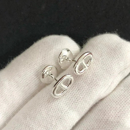 [Everoly JW]CHAINE SMALL EARRINGS GOLD AND SILVER