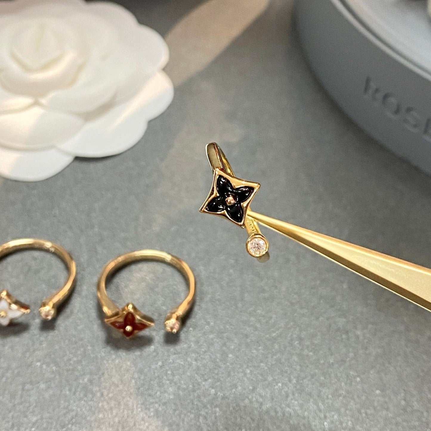 [Everoly JW]STAR 1 DIAMOND OPEN RING