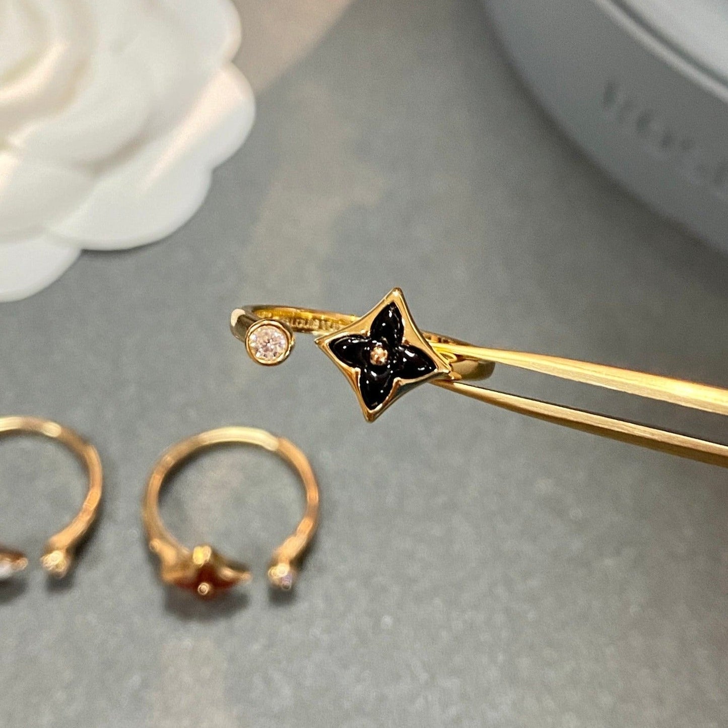 [Everoly JW]STAR 1 DIAMOND OPEN RING