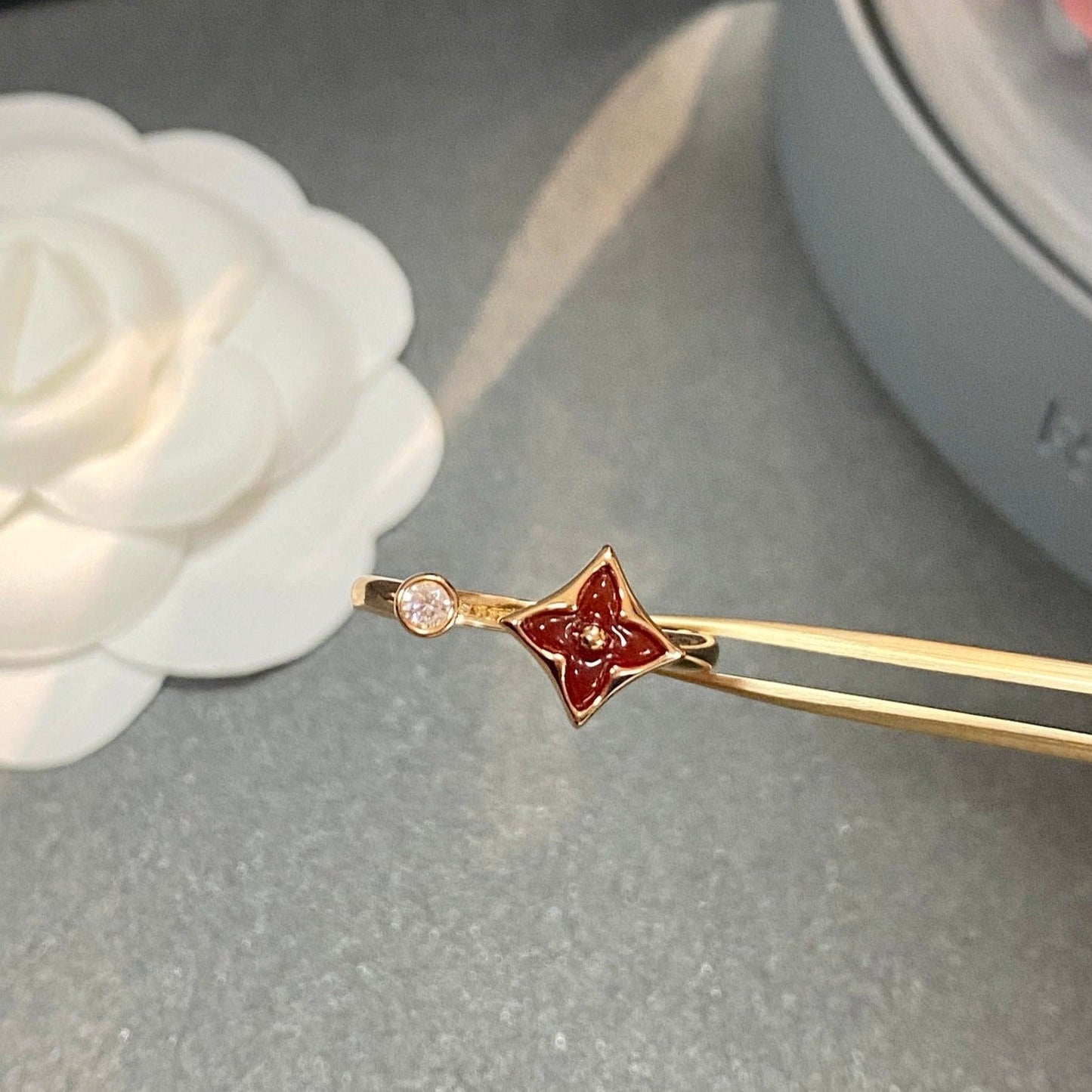 [Everoly JW]STAR 1 DIAMOND OPEN RING