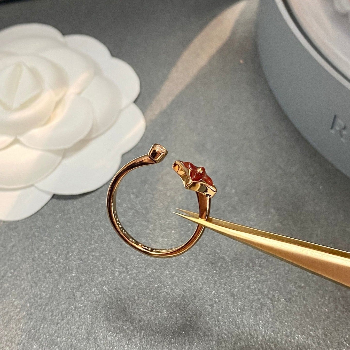 [Everoly JW]STAR 1 DIAMOND OPEN RING