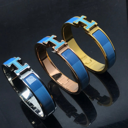 [Everoly JW]H BRACELET BLUE RAINBOW CERAMIC