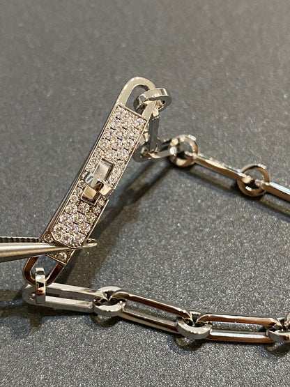 [Everoly JW]CHAINE BRACELET SMALL MODEL DIAMOND