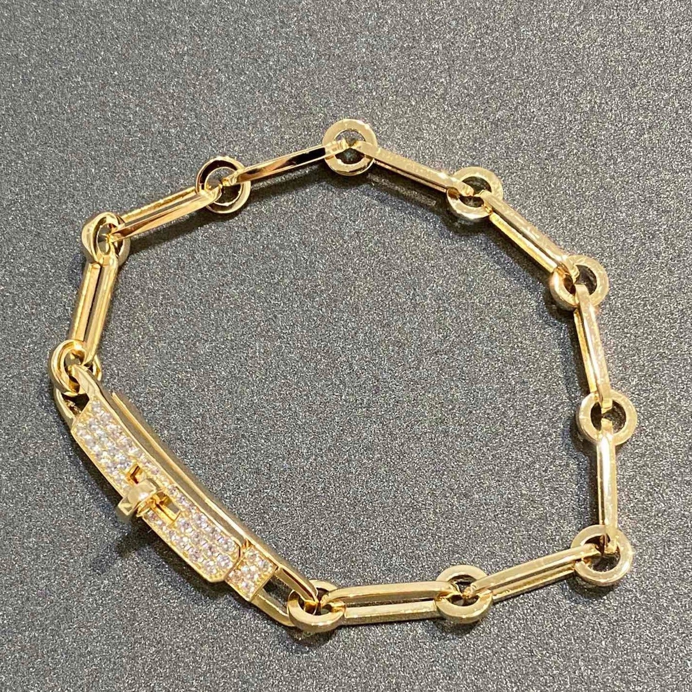 [Everoly JW]CHAINE BRACELET SMALL MODEL DIAMOND