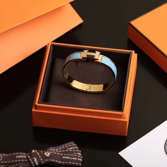 [Everoly JW]H CLOUD BLUE BRACELET GOLD DIAMOND