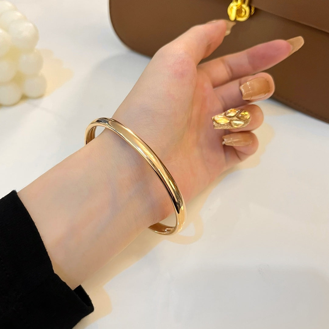 [Everoly JW]PANTHERE GOLD OPEN BRACELET