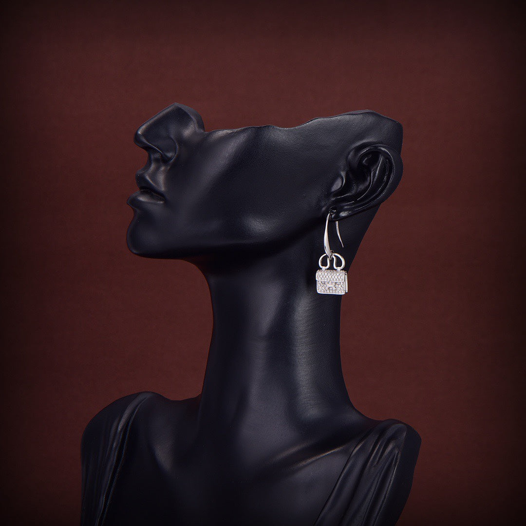 [Everoly JW]KELLY DIAMOND EARRINGS