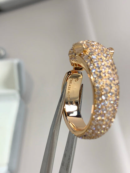 [Everoly JW]PANTHERE PINK GOLD DIAMOND RING