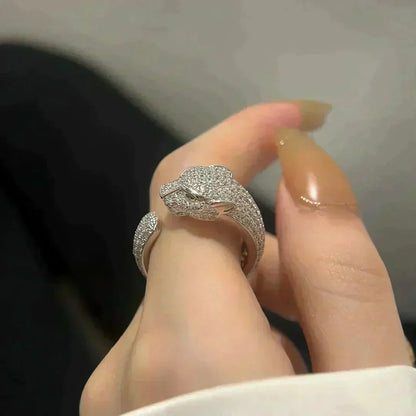 [Everoly JW]PANTHERE 5.5MM ALL DIAMOND RING