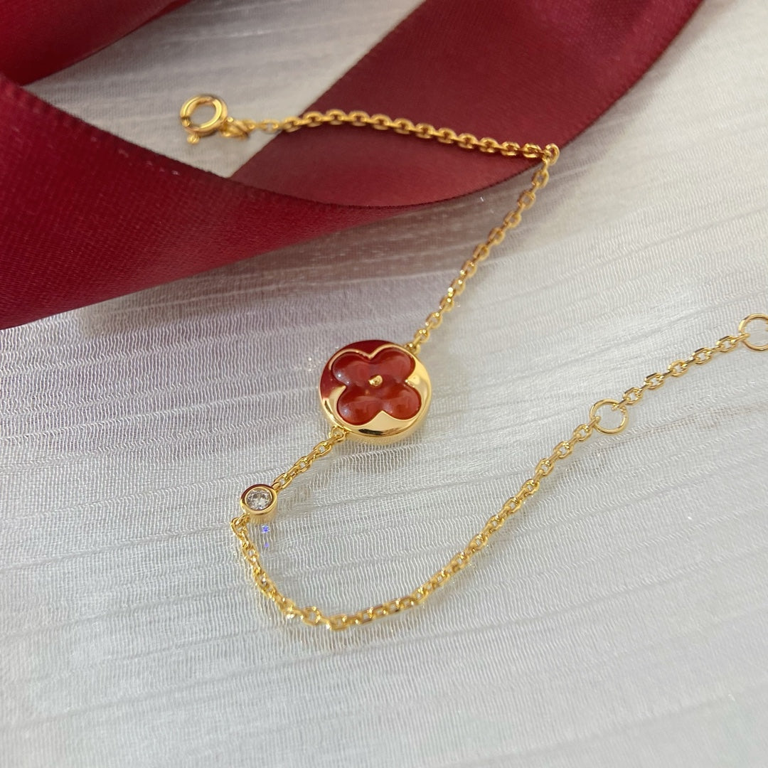 [Everoly JW]SUN PEDANT CARNELIAN BRACELET