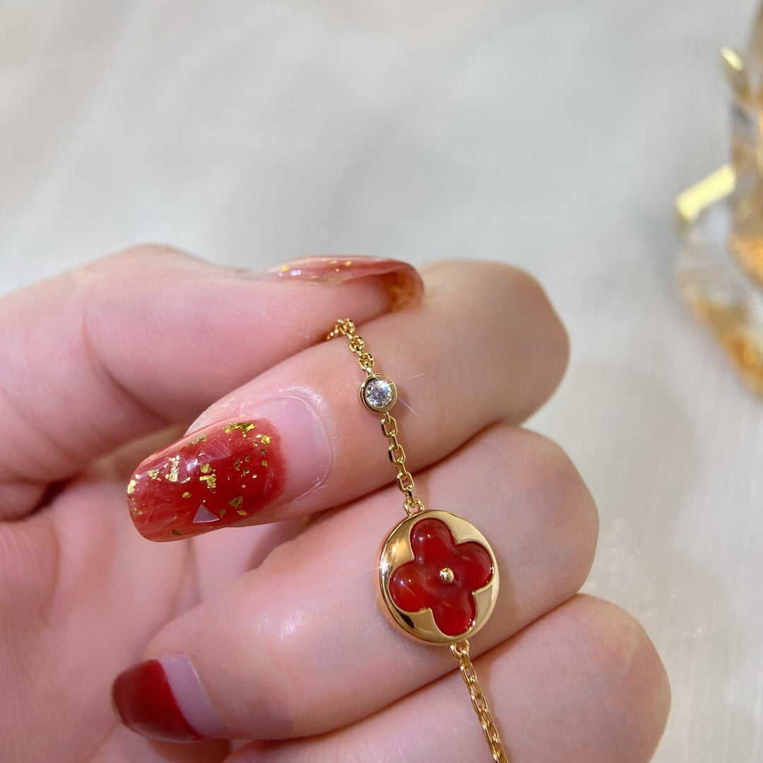 [Everoly JW]SUN PEDANT CARNELIAN BRACELET