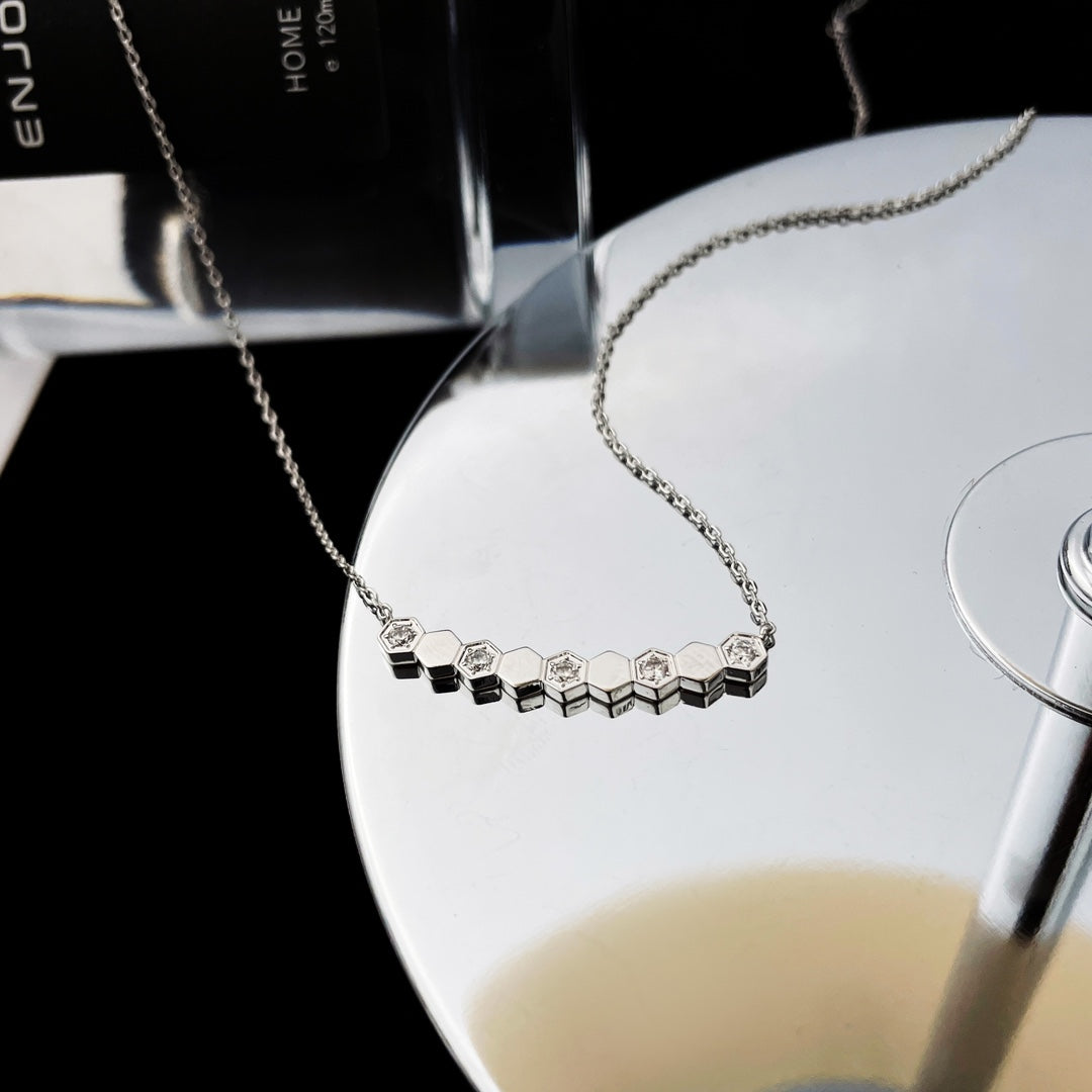 [Everoly JW]BEE MY LOVE DIAMOND NECKLACE