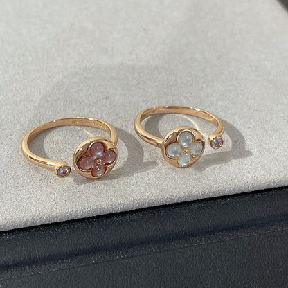 [Everoly JW]SUN 1 DIAMOND PINK MOP RING
